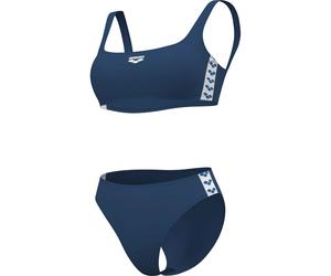 Arena Icons Bralette Solid TWO Pieces Damen Bikini, blau 42