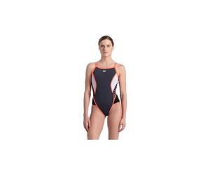 arena icons swimsuit super fly grau pink 42 FR