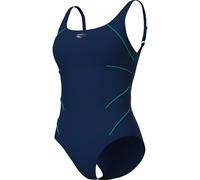 Arena Jewel ONE Piece R Damen Badeanzug, blau 40