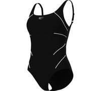 Arena Jewel ONE Piece R Damen Badeanzug, schwarz 44