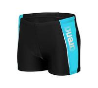 Arena Jungen B Thrice Jr Short Swim Trunks, Black-Turquoise-White, 152 EU