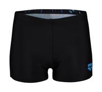 ARENA Jungen Badehose Badeshort Trunk Schwimmhose Training Boy Multipixels Swim Short, Farbe:Schwarz, Größe:140, Artikel:-500 Black/Multi Turquoise