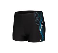Arena Jungen Badehose Boy´s Swim Short Logo 008671-571 128 Black-Bluechina-White