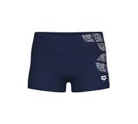 Badehose ARENA "B ARENA KIKKO SWIM SHORT", Jungen, Gr. 164 (158), N-Gr, blau (navy, weiß), Obermaterial: 80% Polyamid, 20% Elasthan, Badehosen Badehose (10099658-164) navy, weiß