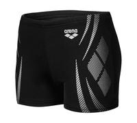 BOY'S ARENA POSEIDONIA SWIM SHORT BLACK-WHITE 164 BLACK-WHITE