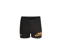 ARENA Jungen Beinbadehose Lettering schwarz | 152
