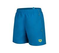 Arena Jungen Boys' Beach Boxer Solid Swim Trunks, Blue Lake-Soft Green, 116 EU
