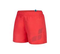 Arena Jungen Boys' Beach Short Logo Swim Trunks, Calypso Coral-Blue Cosmo, 164 EU