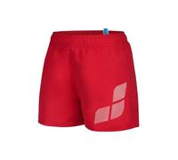 Arena Jungen Boys' Beach Short Logo Swim Trunks, Red-White, 140 EU