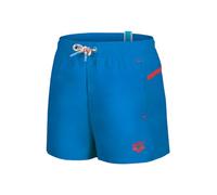 Arena Jungen Boy's Pro_File Beach Short Swim Trunks, Blue Lake-Calypso Coral, 128 EU