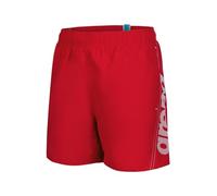 arena Badeshorts Jungen Fundamentals Logo 140 RED-WHITE