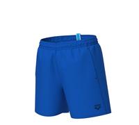 Badeshorts ARENA "BOYS' BEACH BOXER SOLID R", Kinder, Gr. 152, N-Gr, blau china, navy, Obermaterial: 100% Polyester, sportlich, Badehosen (61738653-152) blau china, navy