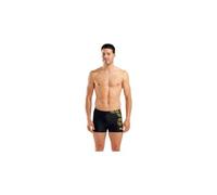 Arena Herren Badehose KIKKO SWIM SHORT 010796-503 5 Black-Yellow Star