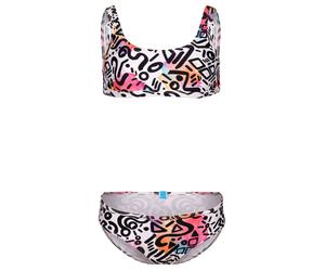 arena Kinder-Bralette-Bikini »Water Print« - Mädchen - Gr. 152 - print