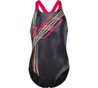 ARENA Kinder Schwimmanzug GIRLS SWIMSUIT SWIM PRO BACK BLACK-FREAK ROSE - Gr. - 128