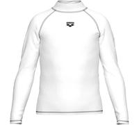 ARENA Kinder Shirt UNISEX JR RASH VEST L/S GRAPHIC (011115) 128 Weiß