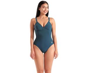 Arena Lara Soft Curve Back C Damen Badeanzug, grün 46
