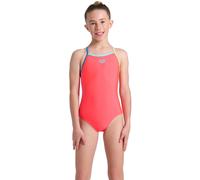 Arena Light Drop Solid Mädchen Schwimmanzug, rot 116