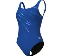 Arena Lili Squared Back Damen Badeanzug, blau 46