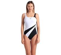 arena Liliana U-Back Damenbadeanzug mit B-Körbchen, Modellierender Schwimmanzug, Power-Mesh-Technologie und Chlorresistentes Sensitive Fabrics, Herausnehmbare Körbchen und Verstellbare Träger