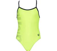 Arena Logo Kids Girl ONE Piece Mädchen Schwimmanzug, grün 110