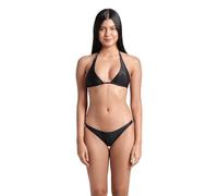 ARENA Losange Triangel-Bikini für Damen, Elastischer Recyclingstoff, Schnelltrocknend, Strand- Und Schwimmbad-Badeanzug Für Damen, Damenbikini mit Herausnehmbaren Cups, Oberteil und Slip mit Bändern
