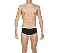 Arena M Team Stripe Low Waist Short Black White Größe: 100 | Badehosen Outlet | Herren | Schwarz