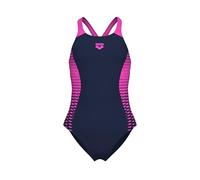 Arena Mädchen Arena Girl's Feel Openings V Back Athletic One Piece Sun Protection Swimsuit Badeanzug (1er Pack)