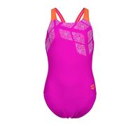 Arena Mädchen Badeanzug G Kikko Swimsuit Swim Pro Back 002878-950 152 Very Fuchsia-Team Orange