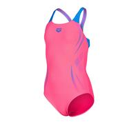 Arena Mädchen Badeanzug POSEIDONIA SWIM PR 009005-980 164 SHOCKING PINK-BLUE RIVER