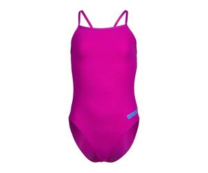 Arena Mädchen Badeanzug TEAM SWIMSUIT CHALLENGE SOLID 004765-905 152 Very-Fuchsia-Water