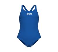 Arena Solid Swim Pro Team Einteiliger Badeanzug für Mädchen, Schnelltrocknender Badeanzug, Sportliche Badebekleidung aus Arena MaxLife Eco-Gewebe mit Maximaler Chlorbeständigkeit und 50+ UV-Schutz