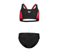 Arena Mädchen Bikini Thrice JR Two Pieces 006493-541 116 Black-Anguria-White