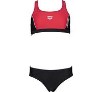 Arena MÃ€dchen Thrice JR Bikini Zweiteiler schwarz-rot 128