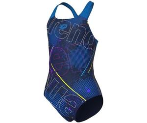 Arena Mädchen Galactics Badeanzug Swim Pro Back Navy/Blue River 116cm