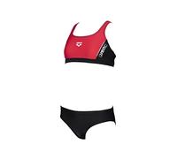 Arena MÃ€dchen Thrice JR Bikini Zweiteiler schwarz-rot 140