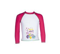 Arena Mädchen UV Langarmshirt Water Tribe LS Tee 003089-109 92 White-Freak Rose