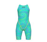 Arena Mädchen Wettkampf-Badeanzug Powerskin ST Next LE OB Jr 006350-581 140 Fireflow-Seaglass