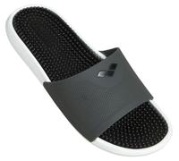 Arena Swimwear Badesandalen Marco – gepolsterte Massagesohle, Grau/Schwarz, EU 40