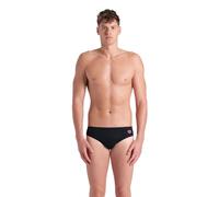 Arena Men's Airbrush Graphic Swim Briefs Black Größe: 80 | Badehosen Outlet | Herren | Schwarz