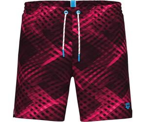 Arena MEN'S ARENA WATER PRINTS BEACH BOXER AO LILAC-WHITE, XL