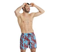 Arena Men's Beach Boxer Allover Red Multi Größe: XL | Badehosen Outlet | Herren | Rot