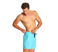 Arena Men's Fundamentals SOLID Boxer Beach Shorts, MARTINICA-Navy, M