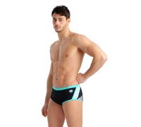 Arena Men's Icons Swim Low Waist Short L Black White Blue Di Größe: 105 | Badehosen Outlet | Herren | Schwarz