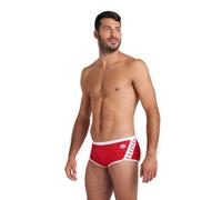 Arena Men's Icons Swim Low Waist Short S Red White Größe: 95 | Badehosen Outlet | Herren | Rot