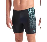 ARENA Men's KIKKO V Swim MID Jammer Graphic Black-Water - 7
