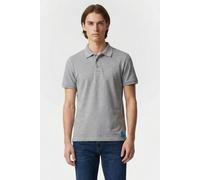 Arena Men's Poloshirt Solid Cotton Piquet Medium Grey Heather-whit Größe: S | Poloshirts Outlet | Herren | Grau