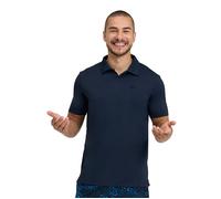 Arena Men's Poloshirt Solid Navy-aqua Größe: S | Poloshirts Outlet | Herren | Blau