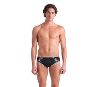 Arena Men's POSEIDONIA Swim Briefs Black-White
