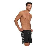 Arena Men's Pro_file Beach Boxer Logo Black-white Größe: XXL | Badehosen Outlet | Herren | Schwarz